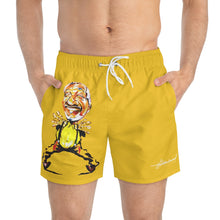 Load image into Gallery viewer, Hilderbrand Lifestyle Boxer Swim Trunks (Canary Redd)
