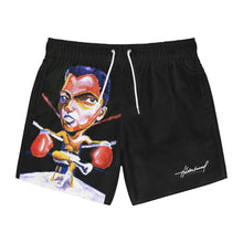 Load image into Gallery viewer, Hilderbrand Lifestyle Boxer Swim Trunks (Black)
