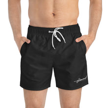 Load image into Gallery viewer, Hilderbrand Lifestyle Boxer Swim Trunks (Black)
