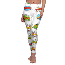 Load image into Gallery viewer, Hilderbrand Lifestyle Comic Artwork Leggings (white)
