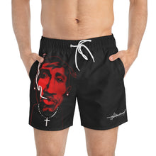 Load image into Gallery viewer, Hilderbrand Lifestyle Boxer Swim Trunks (Black Poet)
