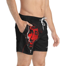 Load image into Gallery viewer, Hilderbrand Lifestyle Boxer Swim Trunks (Black Poet)
